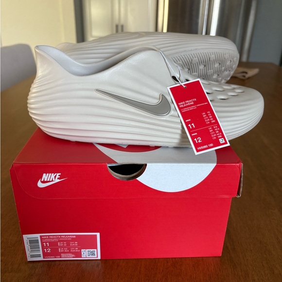 Nike Cream Slip-On Sneakers, REACTX REJUVEN8 - Picture 2 of 4
